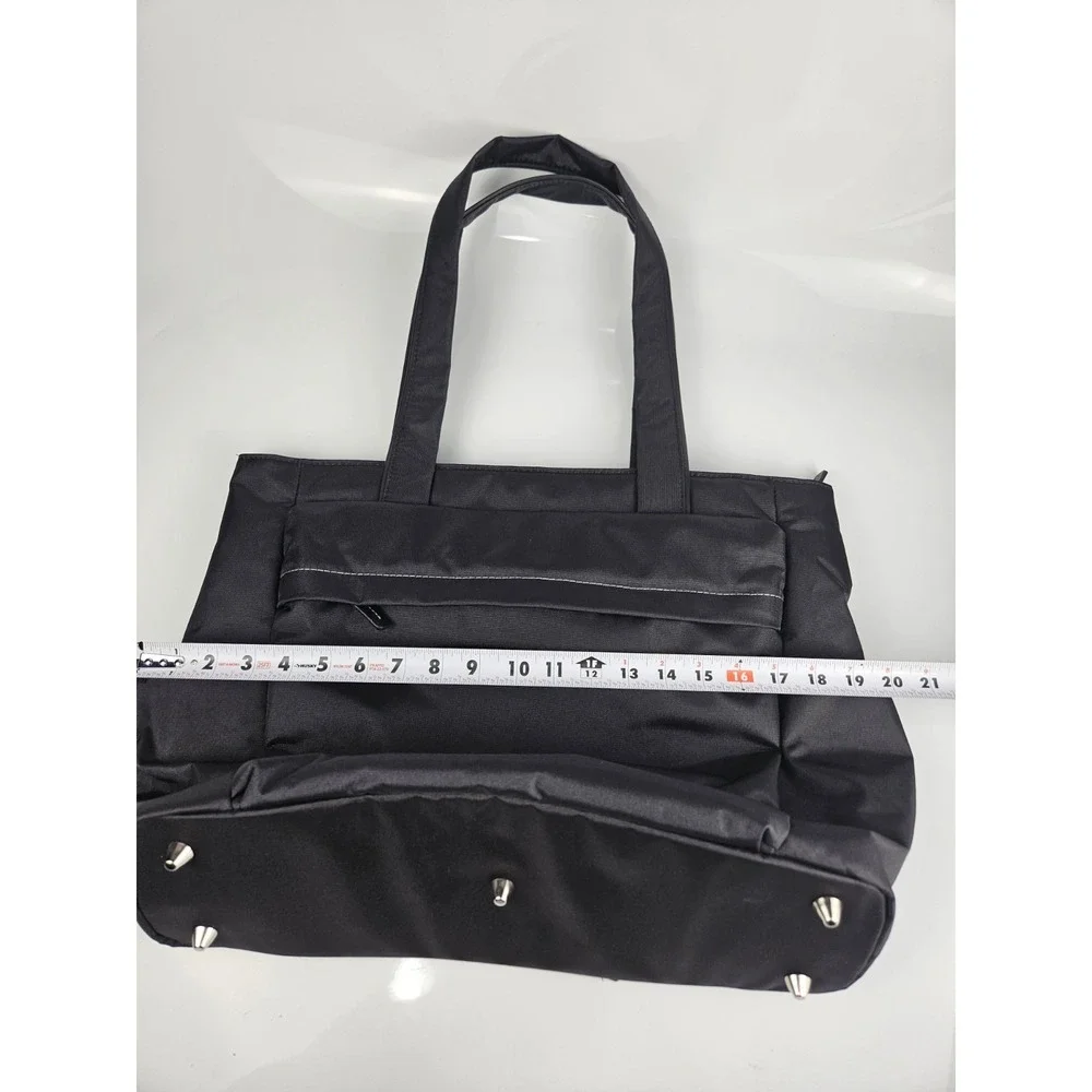 Ricardo Beverly Hills Laptop Carry On Bag Black‎ Nylon EUC